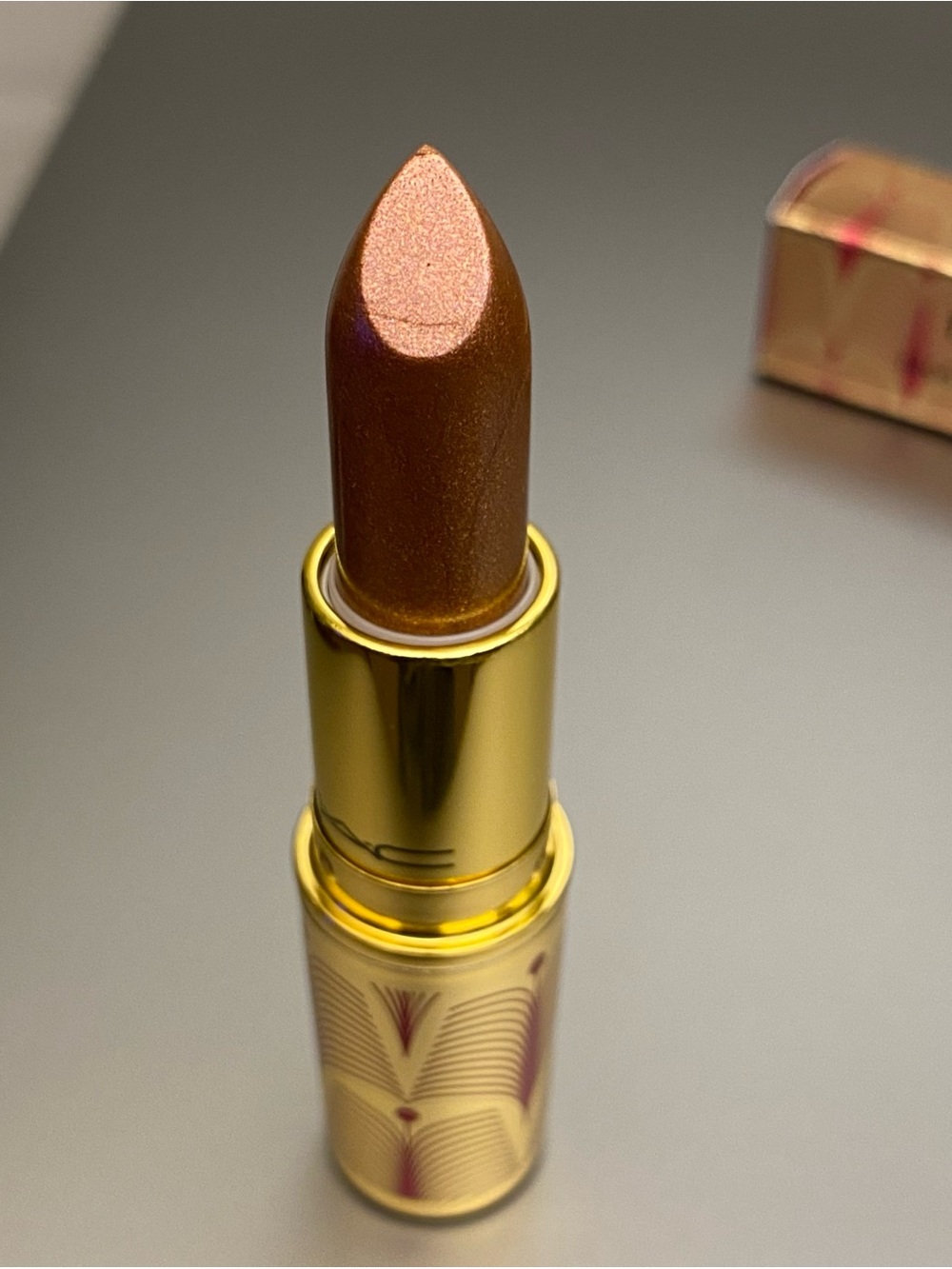 MAC “Brushed in Bronze” Lipstick